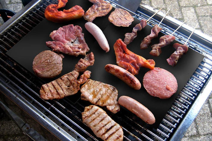 Non-Stick BBQ Grill Mat Set of 3