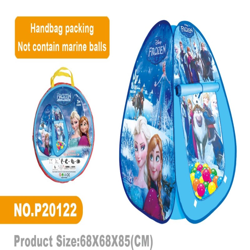 Kids Playing Tent – Frozen + Free 50 Balls