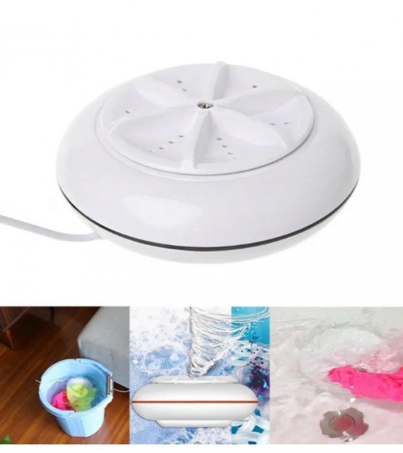 Mini Portable Ultrasonic Turbine Washing Machine