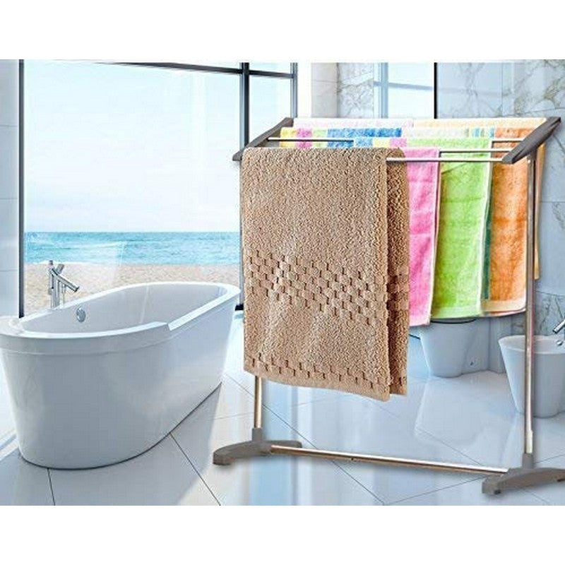 Multi-Functional Floor-Standing Towel Clothes Rack