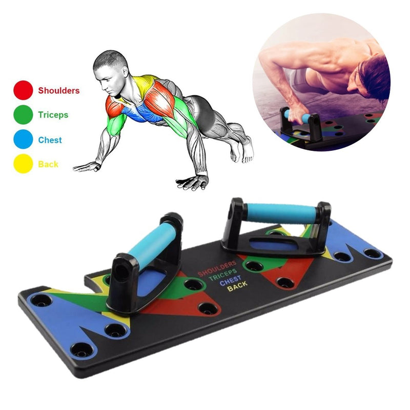 9 in 1 Push Up Rack Board For Men Women