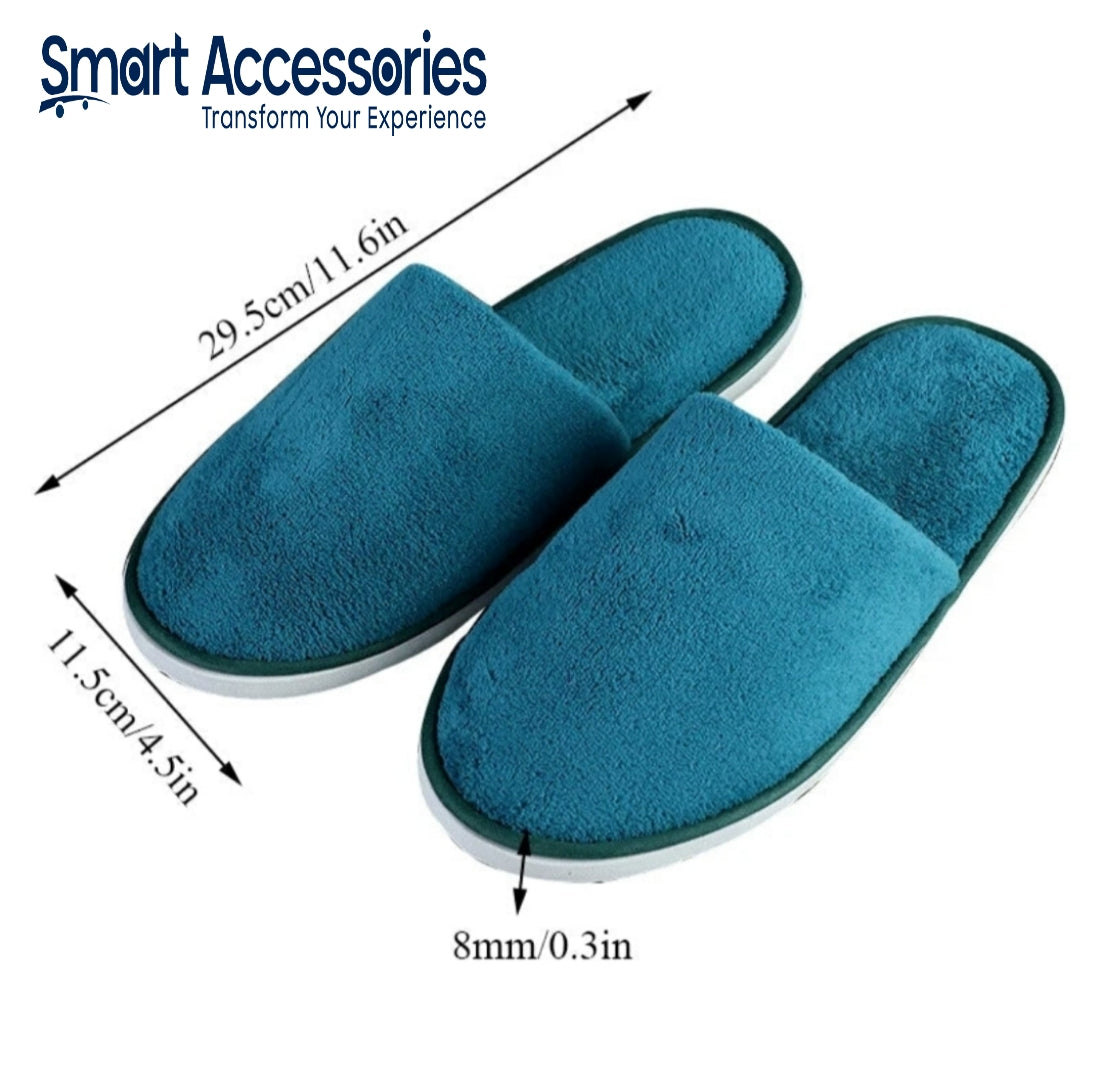 Soft Plush Cotton Cute Slippers Shoes Couple Unisex Non-Slip Floor Indoor Home Furry Slippers