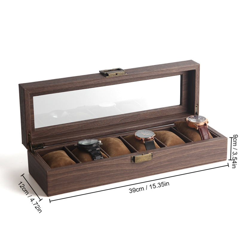 Wooden Luxury Wrist watch Storage box