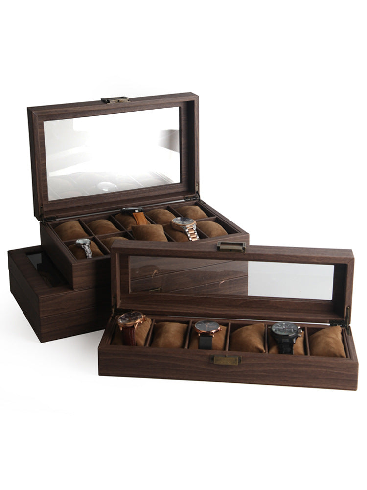 Wooden Luxury Wrist watch Storage box