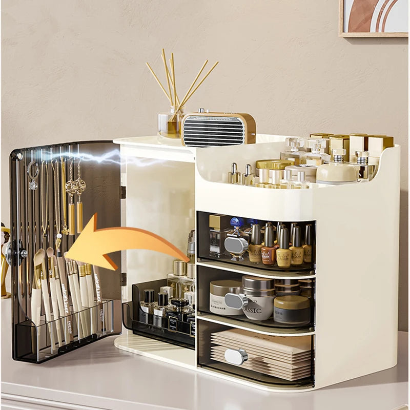 Large Capacity Cosmetic And  Skincare Organizer With Drawer