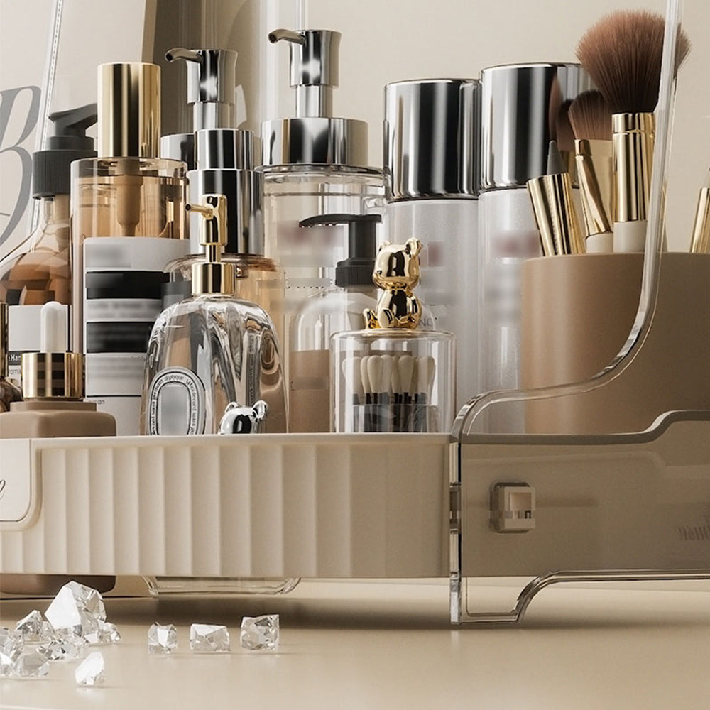 Desktop Cosmetic And Skincare Organizer