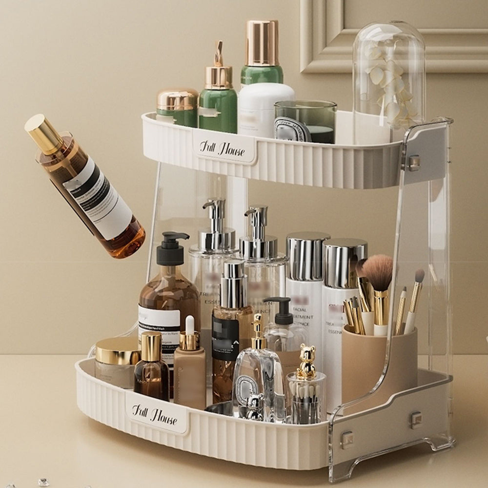 Desktop Cosmetic And Skincare Organizer