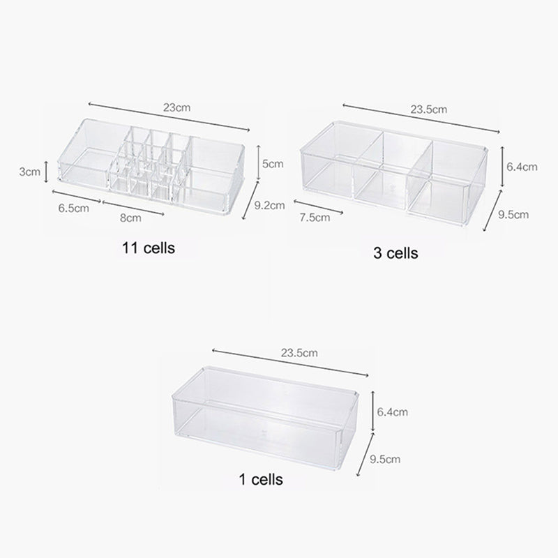 Acrylic Cosmetic And Multifunctional Organizer