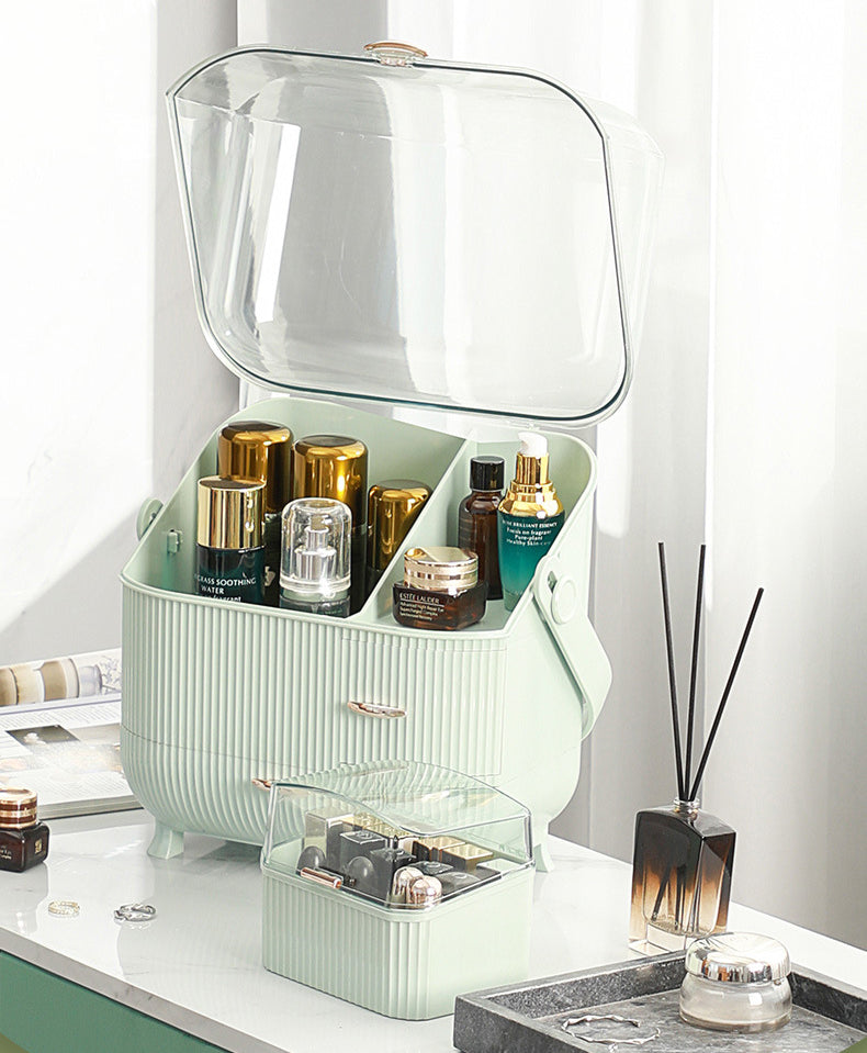 Transparent Dustproof Cosmetic Organizer