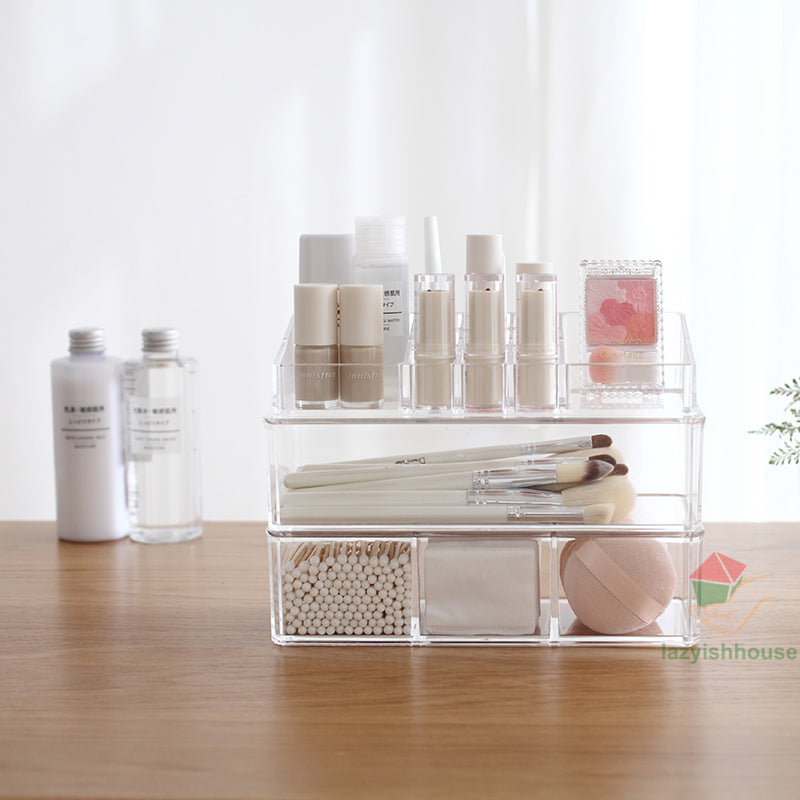 Acrylic Cosmetic And Multifunctional Organizer