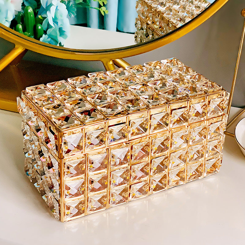 Luxury Crystal Lipstick Organizer