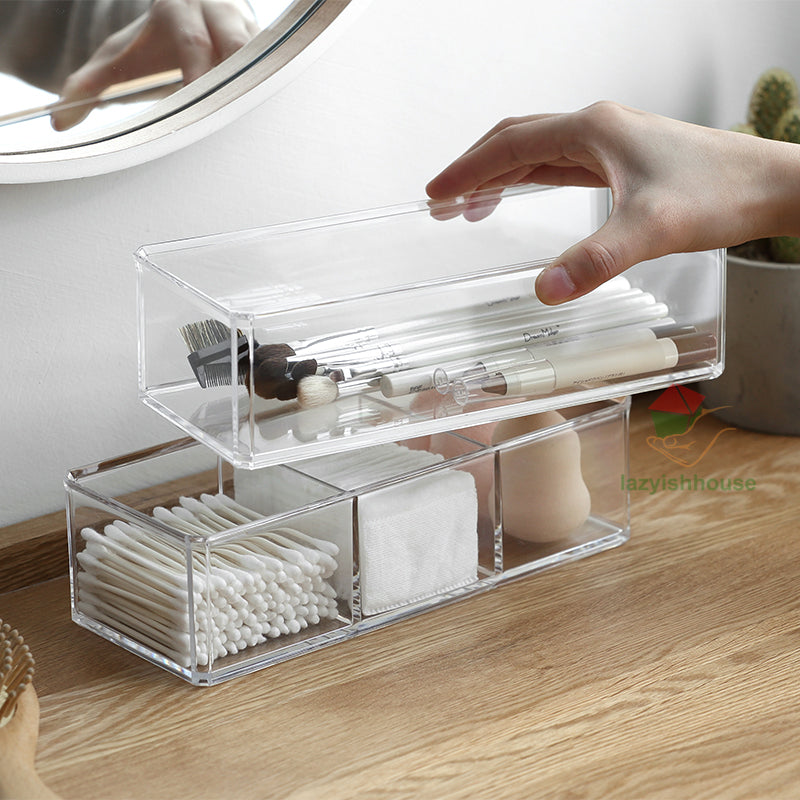 Acrylic Cosmetic And Multifunctional Organizer