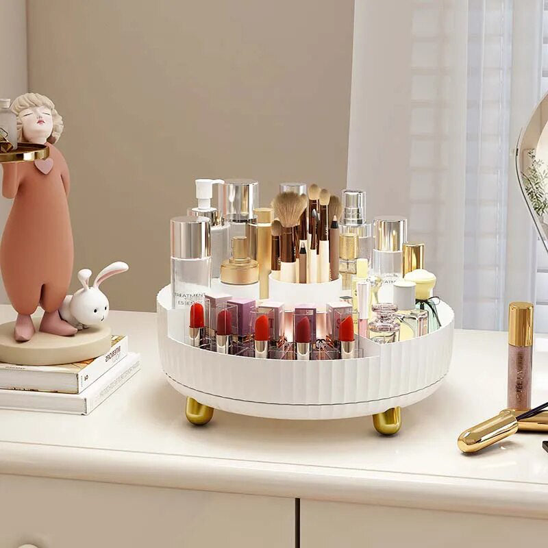 Luxury Rotating Cosmetic Organizer