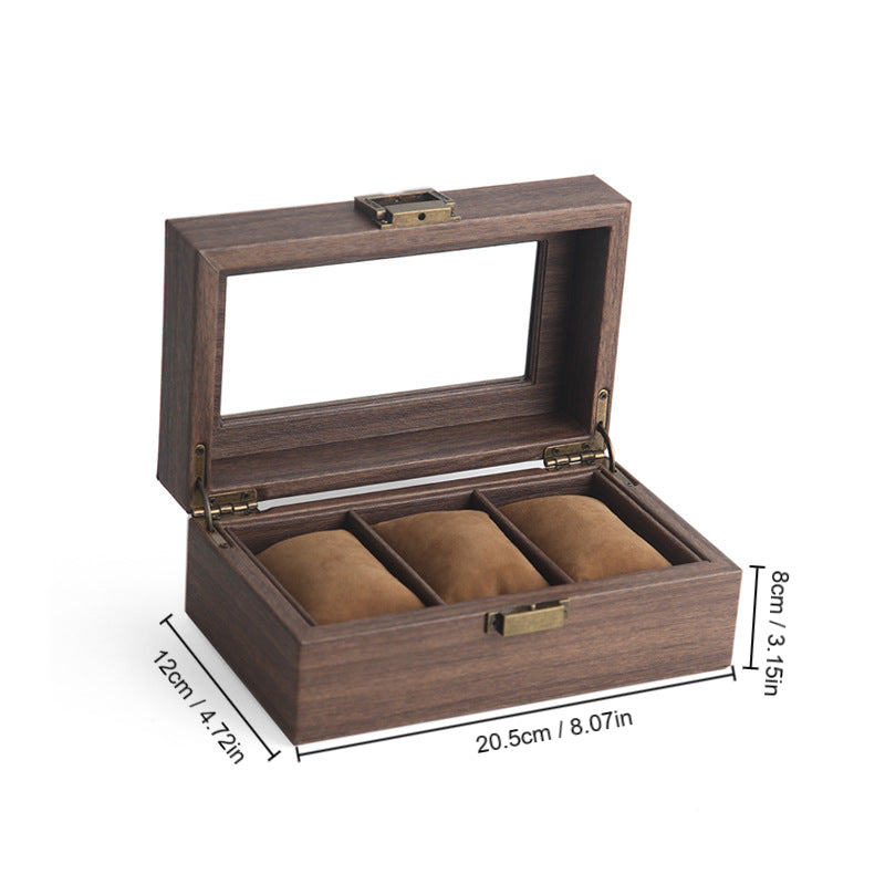 Wooden Luxury Wrist watch Storage box