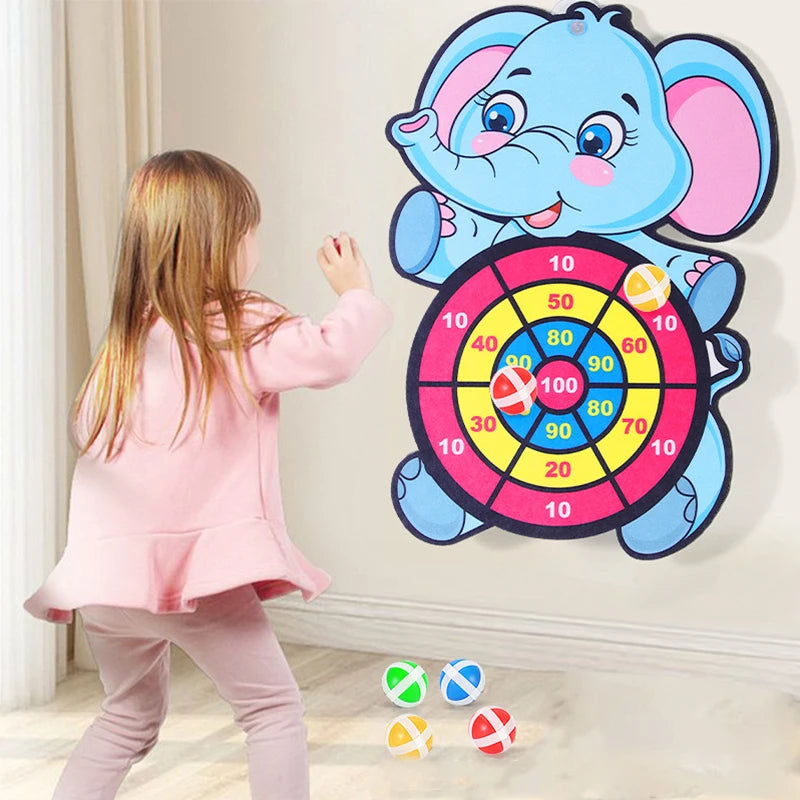 Sticky Ball Dart Board For Children