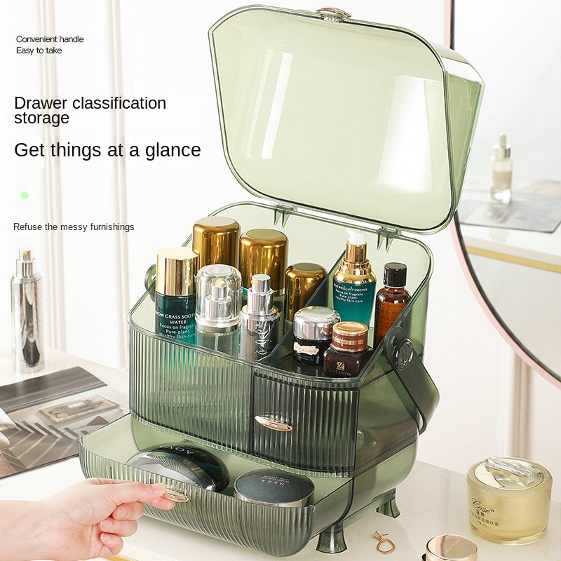 Transparent Dustproof Cosmetic Organizer