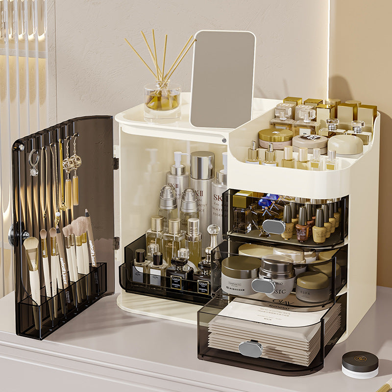 Large Capacity Cosmetic And  Skincare Organizer With Drawer