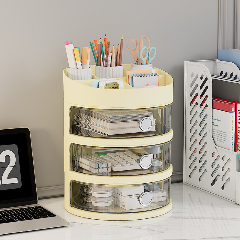 Desktop Multi Drawer Jewelry And Cosmetic Organizer