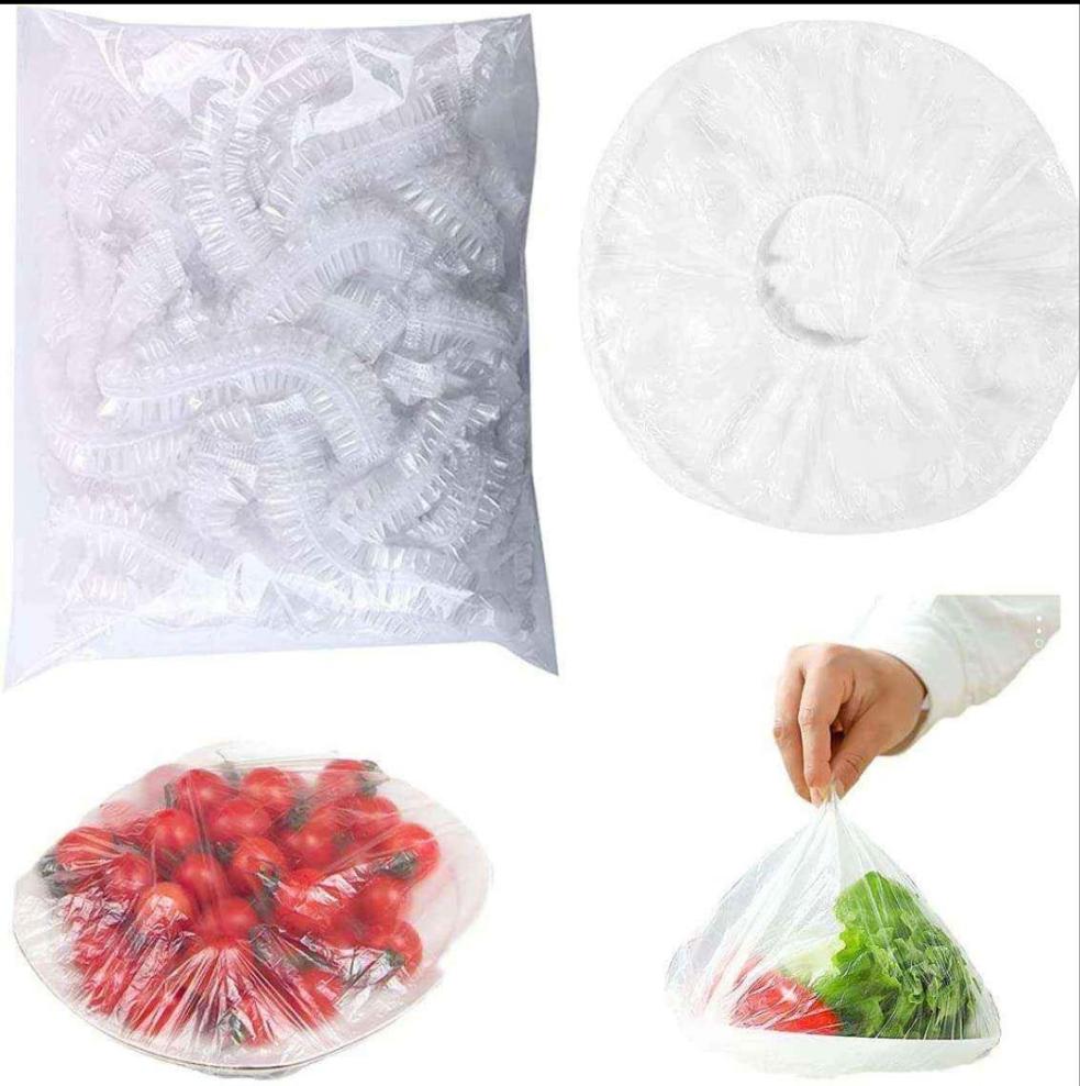 Disposable Cling Film Cover Elastic Food Cover 100+/- Pcs Each Pack