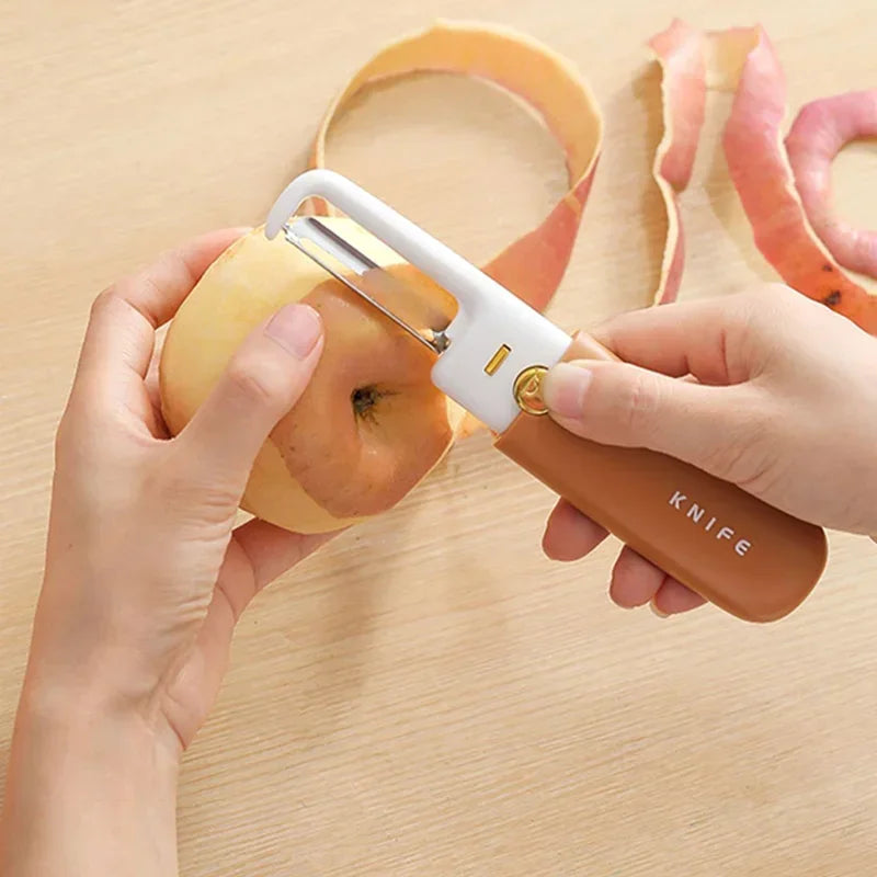 Portable Small 2 in 1 Fruit Knife & Peeler Set