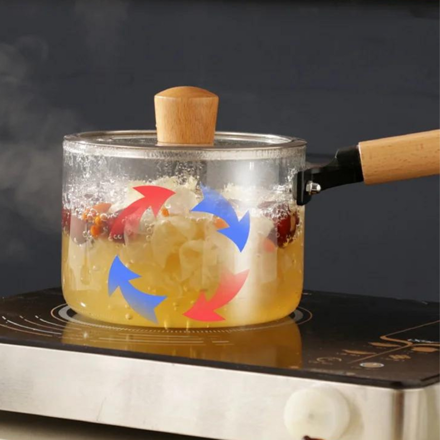 HIGH BOROSILICATE SAUCE GLASS PAN