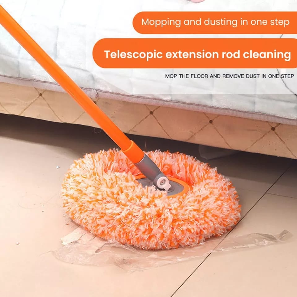 Multifunctional Extendable Wall Cleaning Mop, 360°Rotatable Adjustable Cleaning Mop