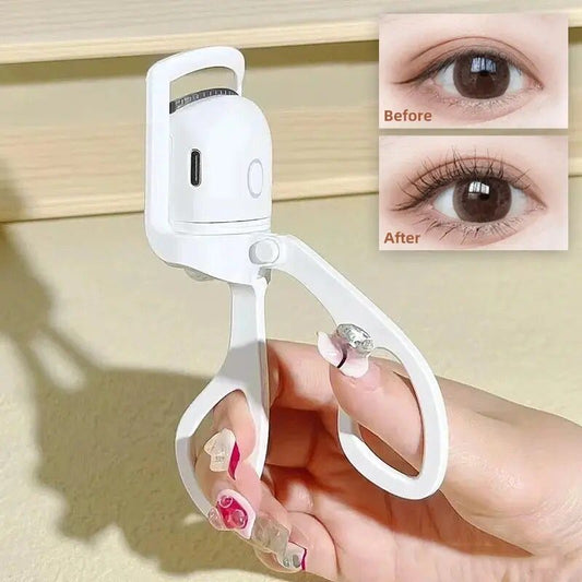 Heated Eyelash Curler, Rechargeable Eyelash Curler