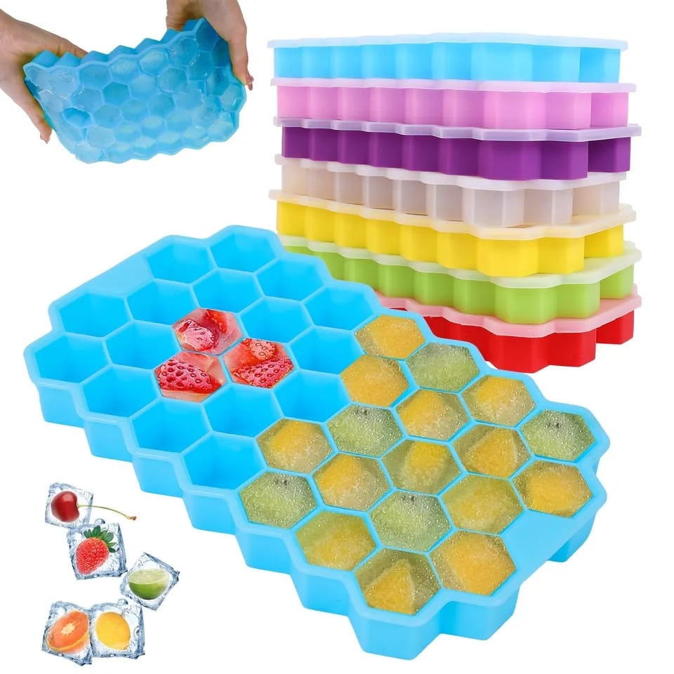 HONEYCOMB  SILICONE ICE SQUBE TRAY