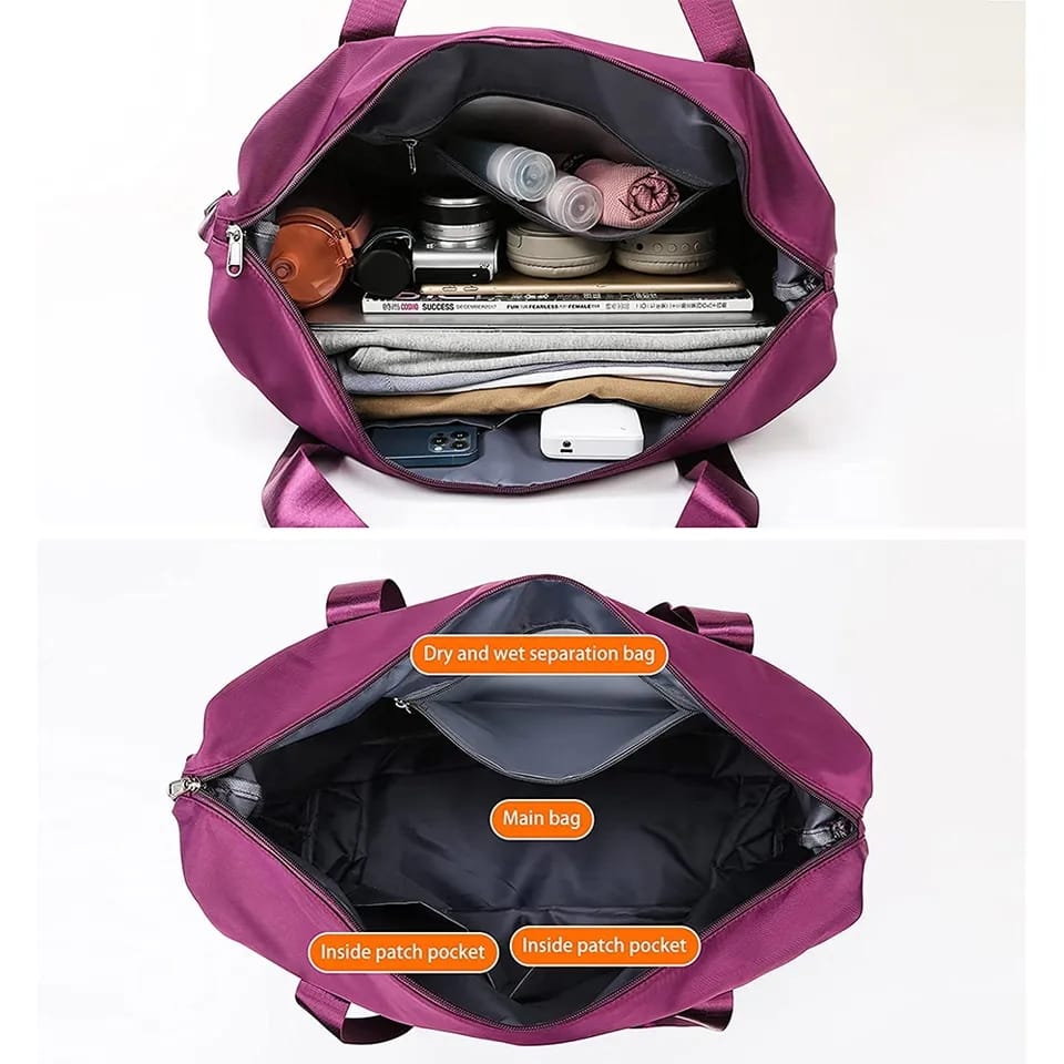 Folding Travel Bag, Portable Lightweight Carry on Luggage Bags