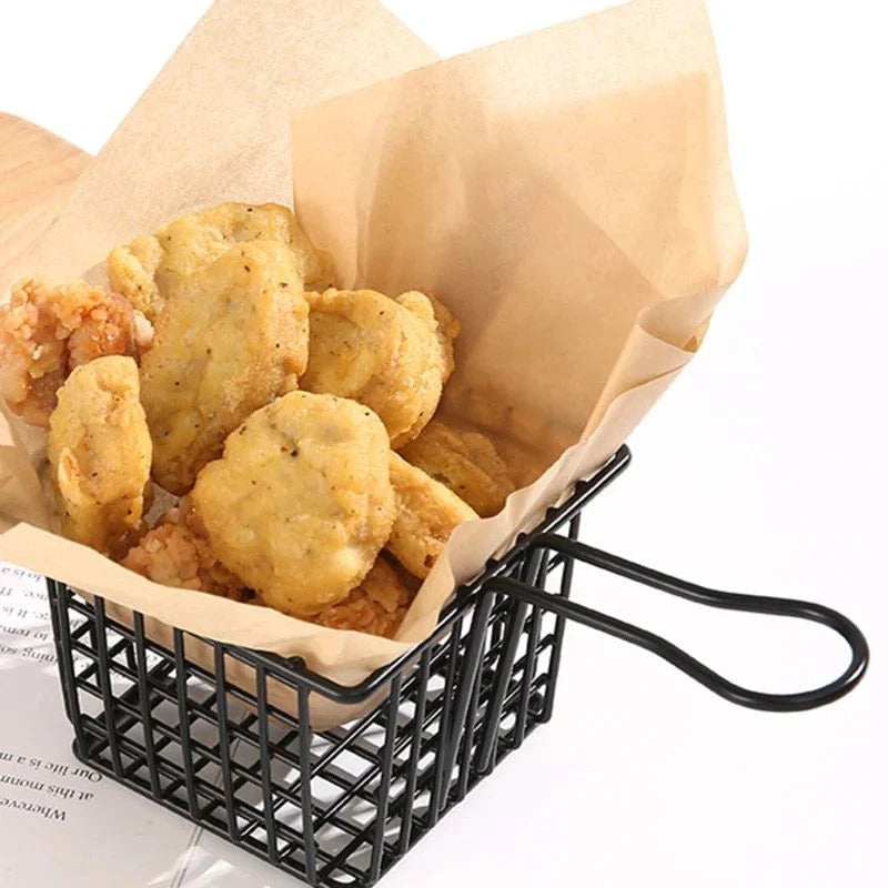 Mini Square Iron Fries Basket