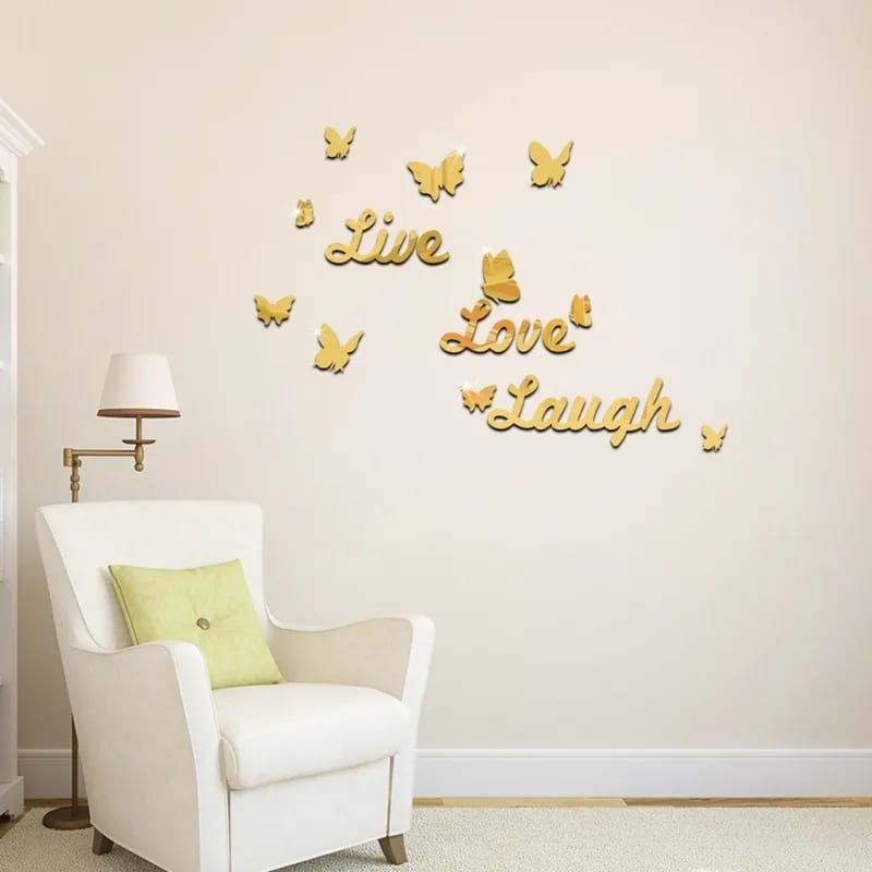 Home Decor DIY Mirror Wall Acrylic decals