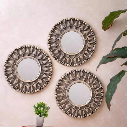 3pc Mirror Set Antique Design