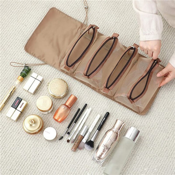 Foldable Makeup & Cosmetic Pouch