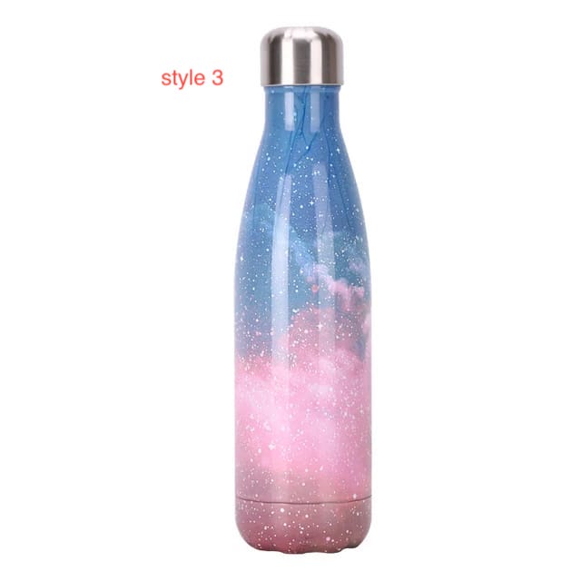 Double Wall Stainles Steel Water Bottle Thermos Keep Hot and Cold Insulated Vacuum Flask for Sport