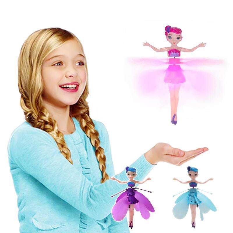 Magic Flying Fairy Princess Doll For Kids Usb Rechargeable