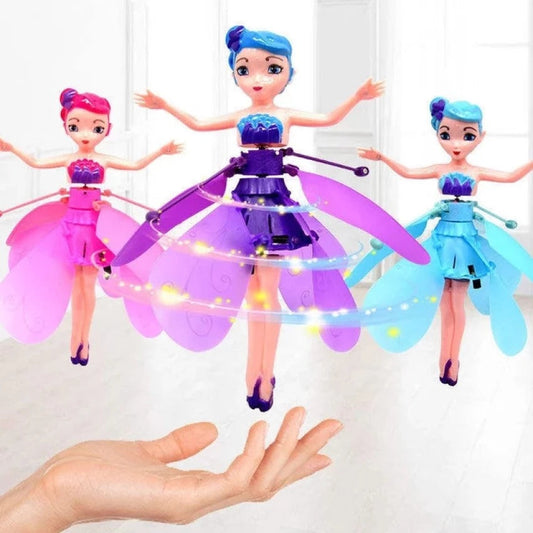 Magic Flying Fairy Princess Doll For Kids Usb Rechargeable