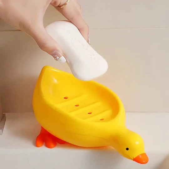 Little Duck Soap Holder, Cute Soap Drying Rack