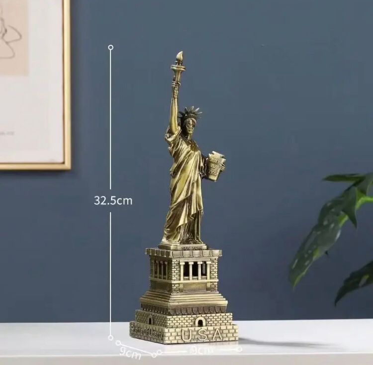 Statue of Liberty Metal Model