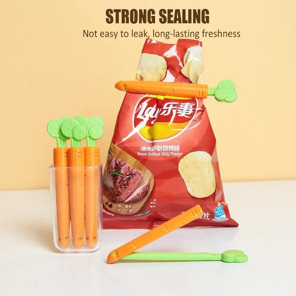 5pcs Carrot Sealing Clips