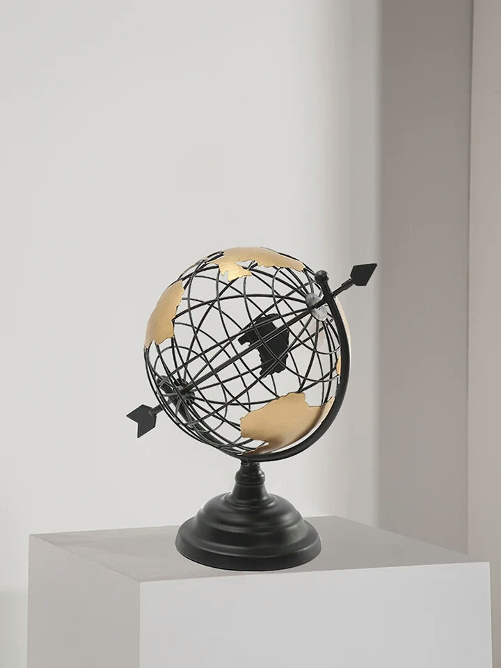 METAL MAP DECORATION