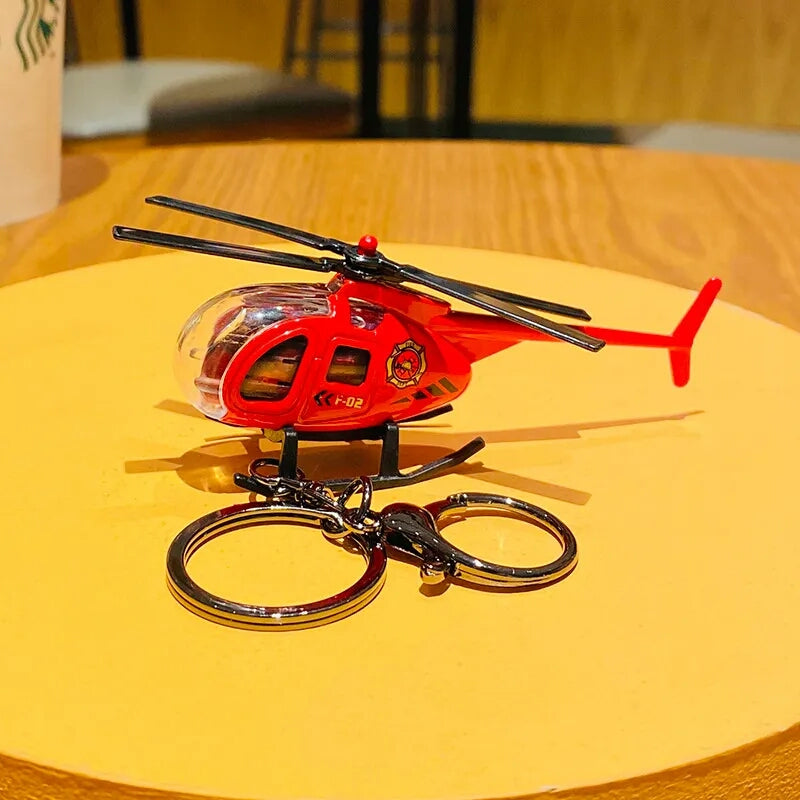 Helicopter Keychain