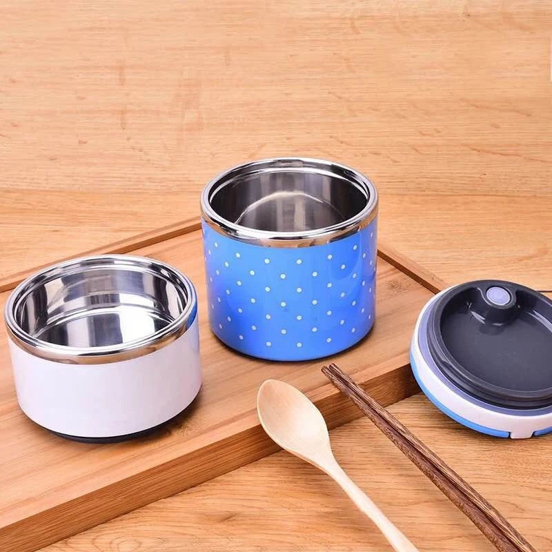 Japanese Stainless Steel Insulated Bento Box