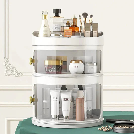 Clear Vanity Makeup And Cosmetic Organizer