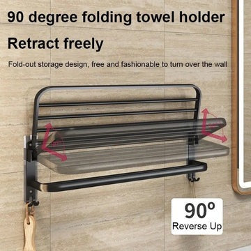 Aluminum Alloy Towel Rack