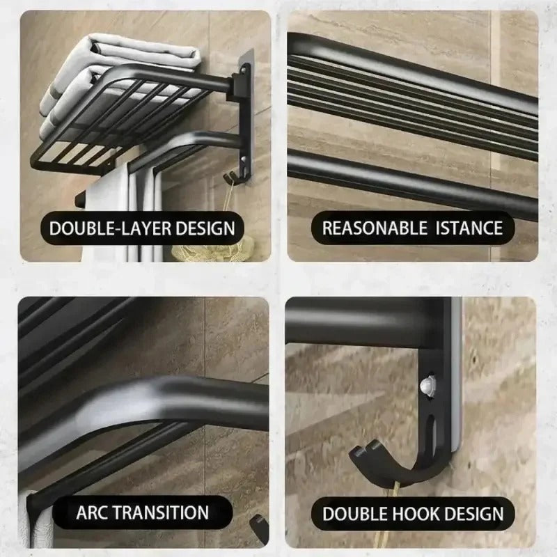 Aluminum Alloy Towel Rack