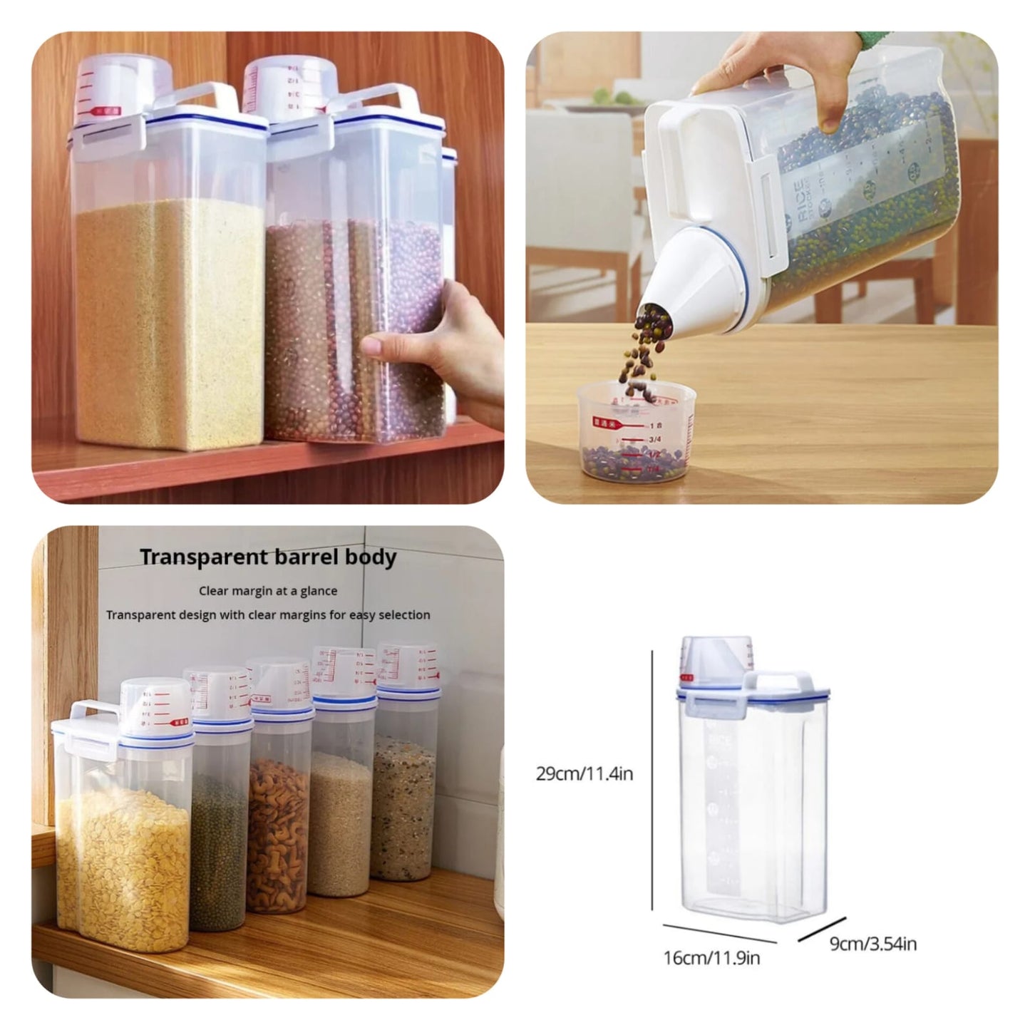 2.5L Airtight Food Storage Jar