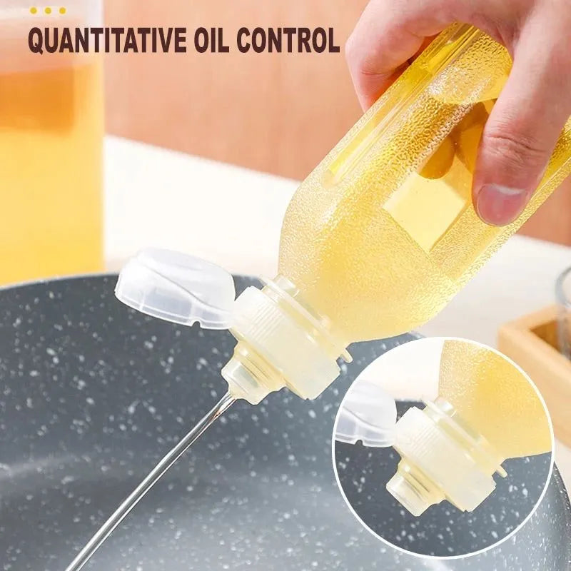 Oil Bottle Squeeze Pot Household Cooking Special Oils Spray Bottle Ketchup Bottles