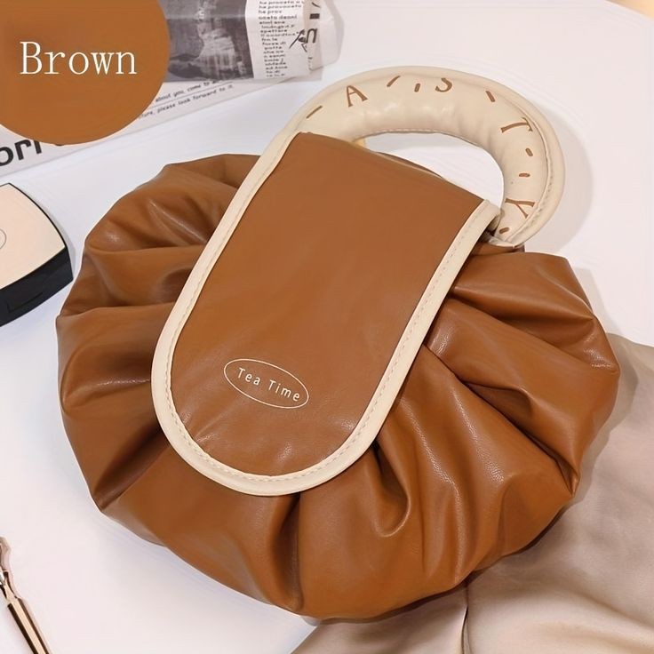 Lazy Girl High-Grade Drawstring Cosmetic Bag