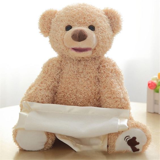 Peek-A-Boo Bear Stuff Toy