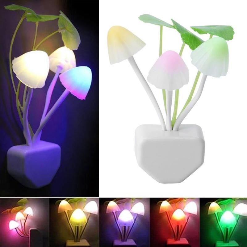 Smart Mushroom Lamp LED Night Light with Sensor